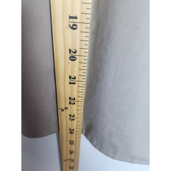 Dorothee Schumacher silk cotton split back tank shell sz 2 small Careerwear work - Picture 8 of 9